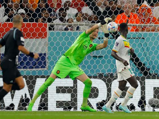 Imagem do artigo:Em vitória da Holanda, goleiro Andries Noppert se destaca e barra ataque de Senegal