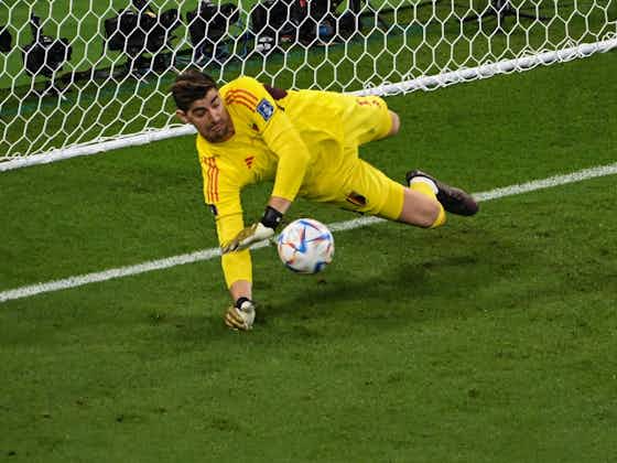 Imagem do artigo:Courtois comemora defesa de pênalti e vitória da Bélgica em estreia na Copa do Mundo