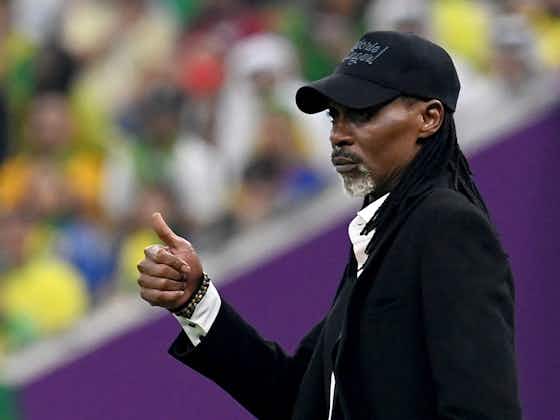 Imagem do artigo:Técnico de Camarões lamenta eliminação na Copa do Mundo, mas se diz orgulhoso por vitória sobre o Brasil