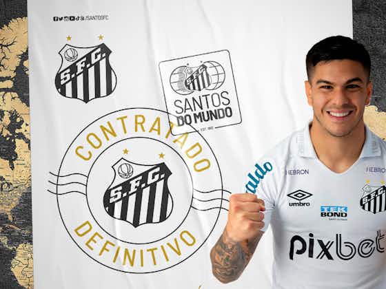 Imagem do artigo:Santos oficializa compra de Rodrigo Fernández, que assina até o final de 2025