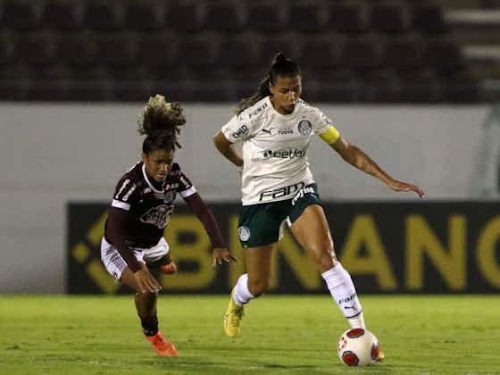 Imagem do artigo:Em jogo de oito gols, Palmeiras empata com a Ferroviária pela ida da semifinal do Paulistão feminino