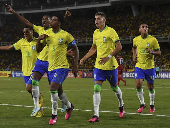 Imagem do artigo:Andrey marca novamente e Brasil empata com a Colômbia no Sul-Americano Sub-20