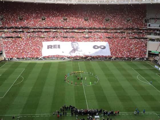 Imagem do artigo:CBF promove homenagem ao Rei Pelé na Supercopa do Brasil