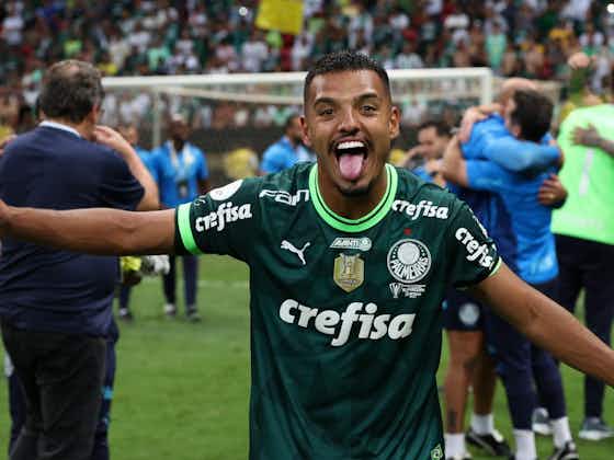 Imagem do artigo:Menino rebate Gabigol após gol do título do Palmeiras: “Quem ri por último, ri melhor”