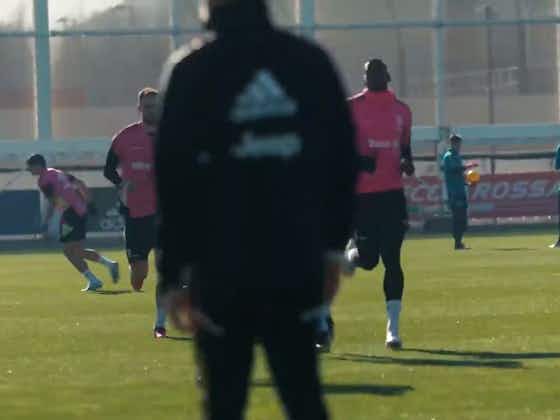 Imagem do artigo:Pogba mostra desenvoltura no treino, mas ainda não está pronto para voltar na Juventus