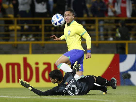 Imagem do artigo:Brasil bate Venezuela no Sul-Americano sub-20 e fica próximo de vaga no Mundial