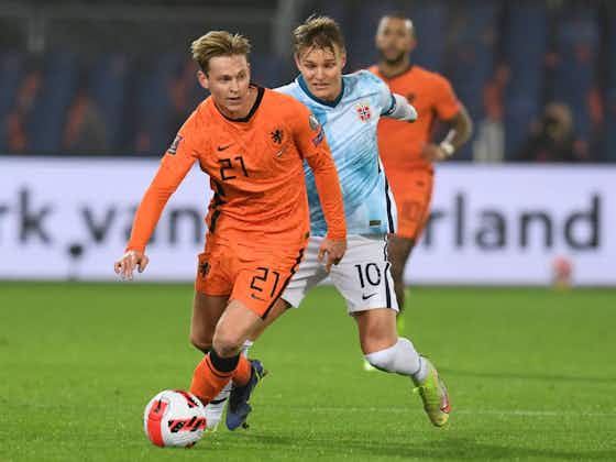 Imagem do artigo:De Jong e Bergwijn são cortados da seleção da Holanda por lesão