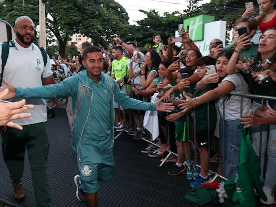 Imagem do artigo:Palmeiras desembarca em Belo Horizonte para duelo contra Atlético-MG, pelo Brasileirão