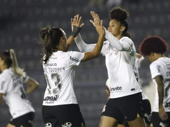 Imagem do artigo:Corinthians atropela Realidade Jovem e segue na liderança do Paulistão feminino
