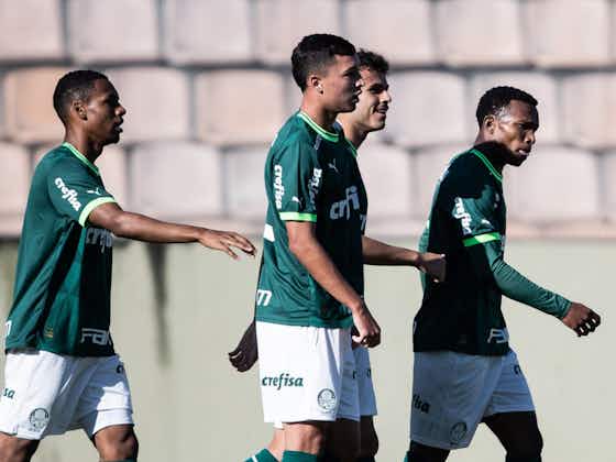Imagem do artigo:Palmeiras vence Novorizontino e mantém 100% de aproveitamento no Paulistão sub-20