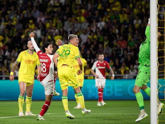 Imagem do artigo:Convocado para Seleção dá assistência, e Monaco busca empate contra o Nantes pelo Campeonato Francês