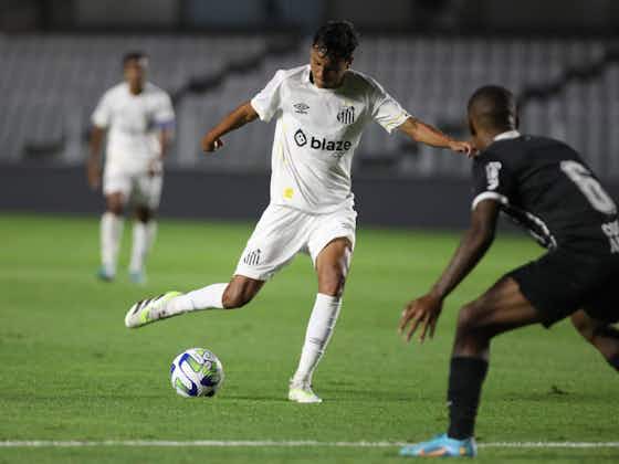 Imagem do artigo:Corinthians vence Santos na Vila e abre boa vantagem na Copa do Brasil sub-20