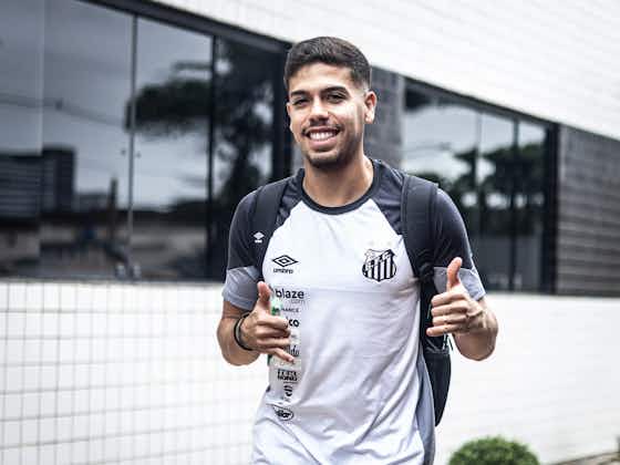 Imagem do artigo:Após desencantar, Nonato diz estar confortável no Santos e projeta jogo contra Cuiabá