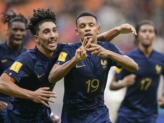 Imagem do artigo:França vence Estados Unidos e avança às oitavas de final da Copa do Mundo sub-17 como líder do Grupo E