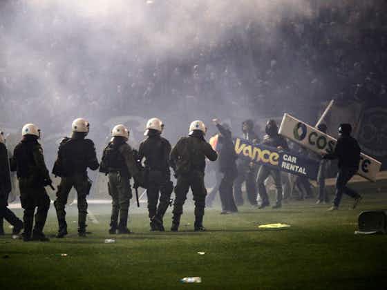 Imagem do artigo:Campeonato Grego não terá torcida por dois meses após casos de violência