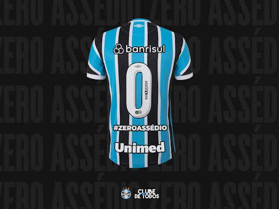 Imagem do artigo:Grêmio lança campanha contra o assédio sexual, e Villasanti usará número 0