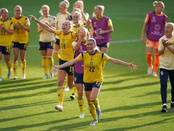 Article image:Sweden coach Peter Gerhardsson thrilled after rout of Portugal seals top spot