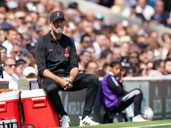 Article image:Jurgen Klopp admits Liverpool’s draw at Fulham feels like a defeat
