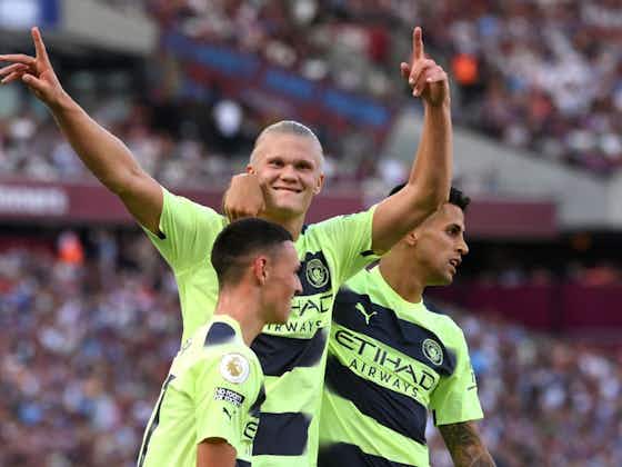 Article image:West Ham vs Man City LIVE: Premier League result and final score as Erling Haaland goals seal opening win