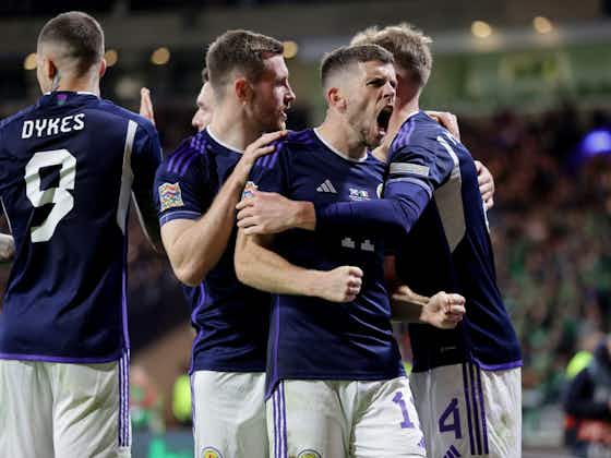 Article image:Scotland close in on Nations League promotion with comeback victory over Ireland