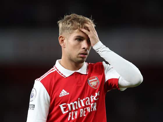 Article image:Arsenal midfielder Emile Smith Rowe out for two months after groin surgery