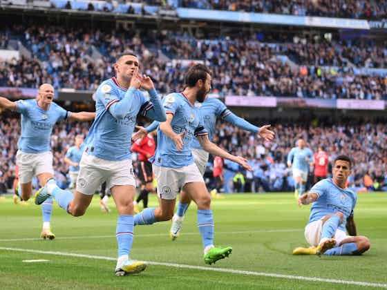 Article image:Man City vs Man Utd player ratings: Erling Haaland and Phil Foden run riot in derby day thrashing