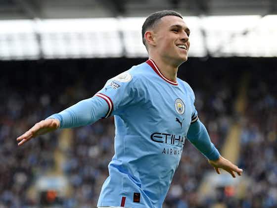Article image:Manchester City midfielder Kevin De Bruyne hints at future Phil Foden position