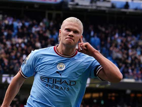Article image:Pep Guardiola: ‘No one can compete’ with Erling Haaland