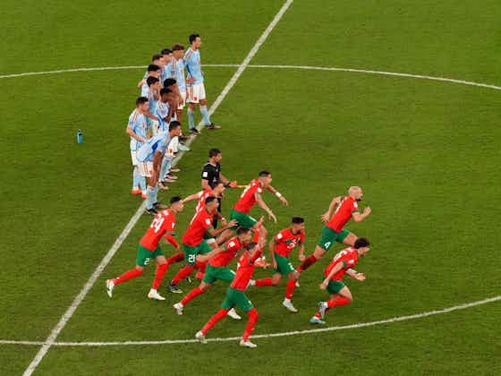 Article image:Today at the World Cup: Morocco find right mix and Portugal fire without Ronaldo