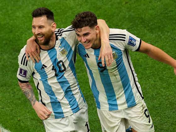Article image:Argentina vs Croatia LIVE: World Cup 2022 result and reaction as Messi and Alvarez star to book place in final