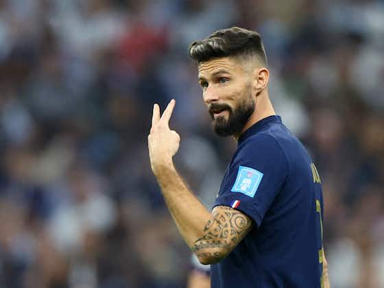 Article image:Olivier Giroud responds to claim he blanked Australia’s Jason Cummings at World Cup