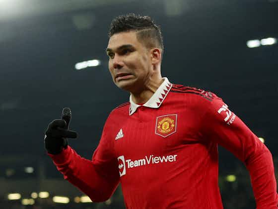 Article image:Casemiro inspires Man Utd past Reading to reach FA Cup fifth round