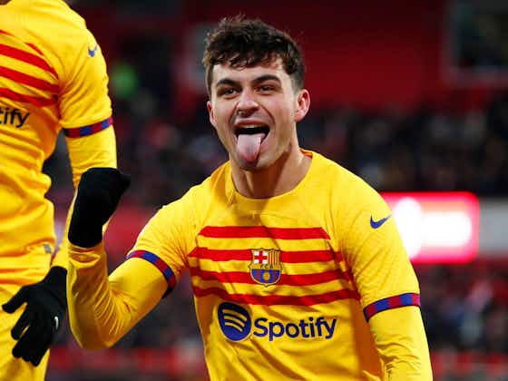 Article image:Barcelona move six points clear in LaLiga after Pedri secures win at Girona