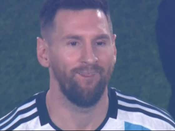Article image:Lionel Messi left in tears by emotional World Cup celebration