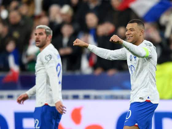 Article image:Kylian Mbappe scores twice as France thrash Netherlands in Euro 2024 qualifying