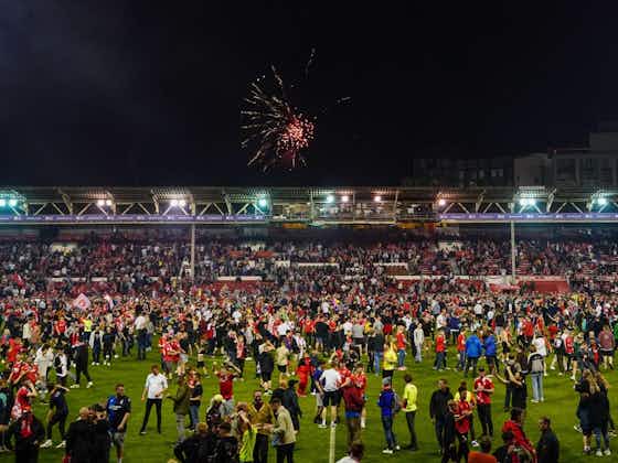 Article image:Forest fined over pitch invasion after 2022 play-off semi against Sheff Utd