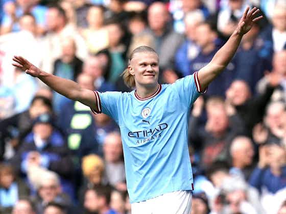 Article image:Pep Guardiola has no concerns about ‘scoring machine’ Erling Haaland