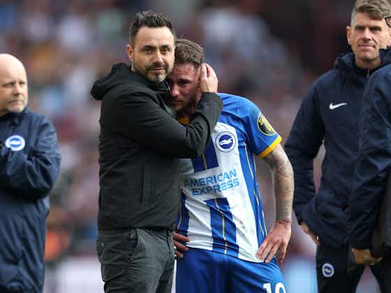 Image de l'article :Alexis Mac Allister left in tears at end of Brighton’s season
