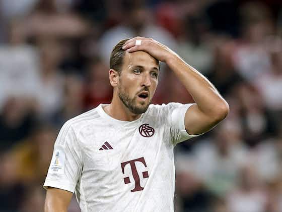 Article image:Harry Kane makes debut as Bayern Munich suffer defeat in German Super Cup