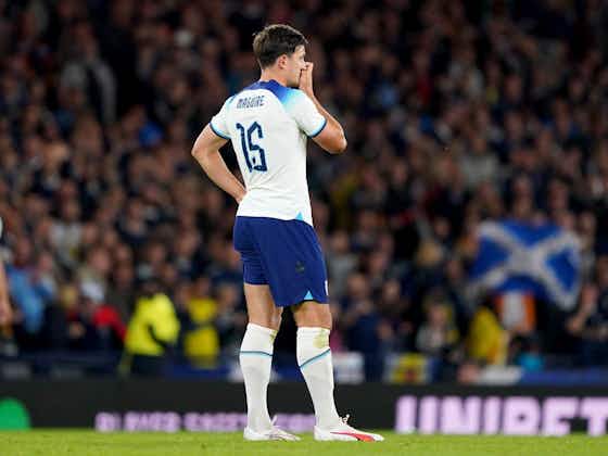 Article image:Gareth Southgate says Harry Maguire criticism ‘beyond anything I’ve ever seen’