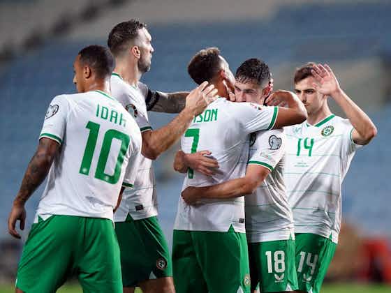 Article image:Evan Ferguson scores as Ireland beat Gibraltar to spare Stephen Kenny further questions over immediate future