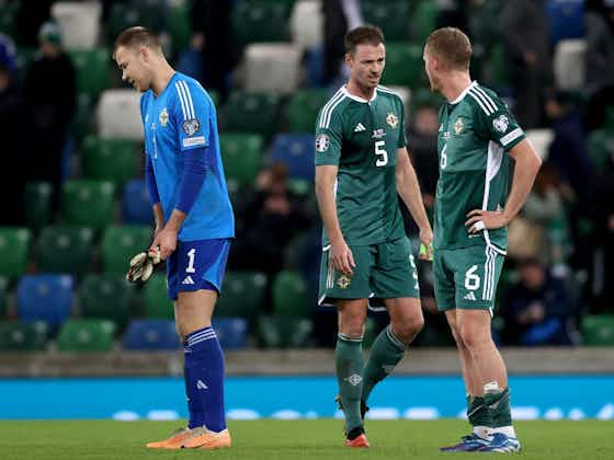 Article image:Shea Charles dismissed as Northern Ireland lose at home to Slovenia
