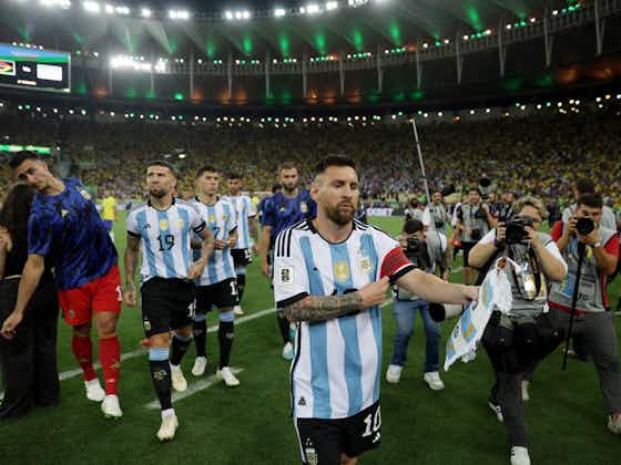 Article image:Lionel Messi warns Argentina-Brazil fan trouble ‘could have been a tragedy’