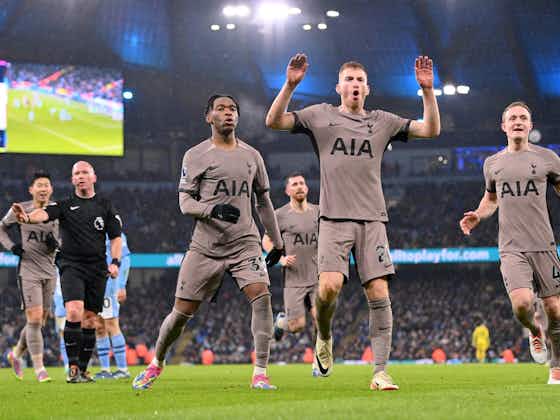 Article image:Tottenham adapt to deliver thrilling drama and frustrate Man City again
