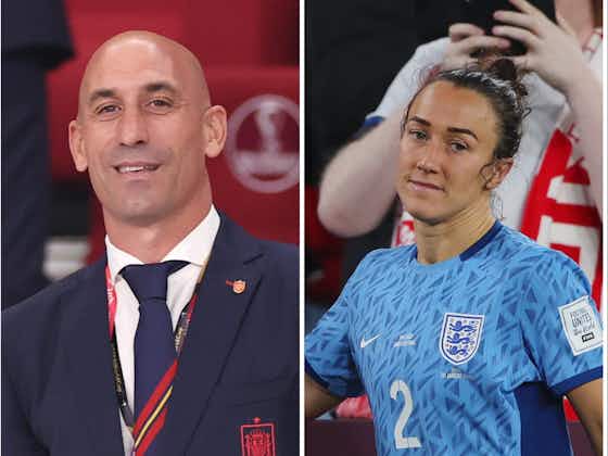 Article image:Luis Rubiales ‘forcefully kissed’ England’s Lucy Bronze at Women’s World Cup final