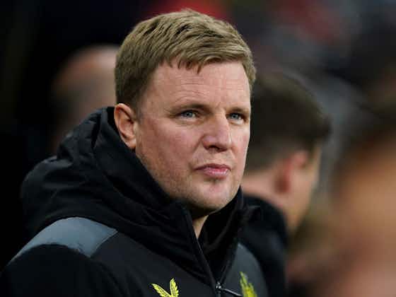 Article image:Eddie Howe ready to ring changes at slumping Newcastle
