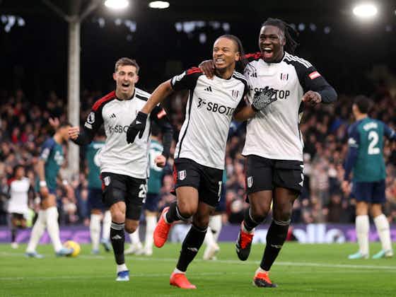 Article image:Fulham vs Arsenal LIVE: Premier League result and reaction after Bobby De Cordova-Reid scores winner