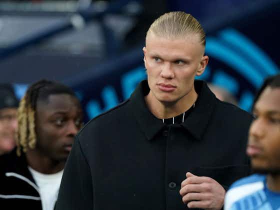 Article image:Erling Haaland returns to Manchester City training after injury