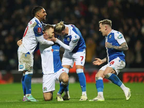 Article image:Blackburn survive early Wrexham scare to set up FA Cup clash with Newcastle