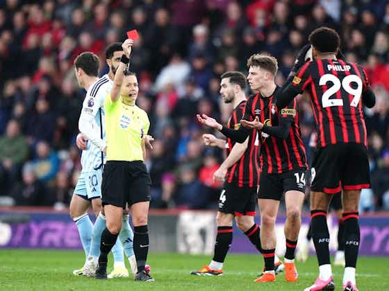 Article image:Forest manager Nuno Espirito Santo delivers stern message to Bournemouth’s Philip Billing after red card